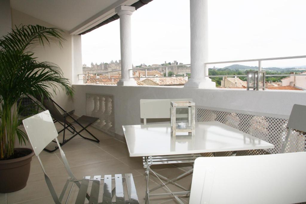 Appartement Le Saint Paul - Les Balcons De La Cite Carcassonne Rom bilde